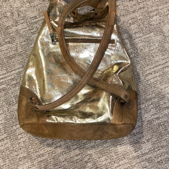 STS Ranchwear Gold and Brown Backpack - Picture 4 of 6